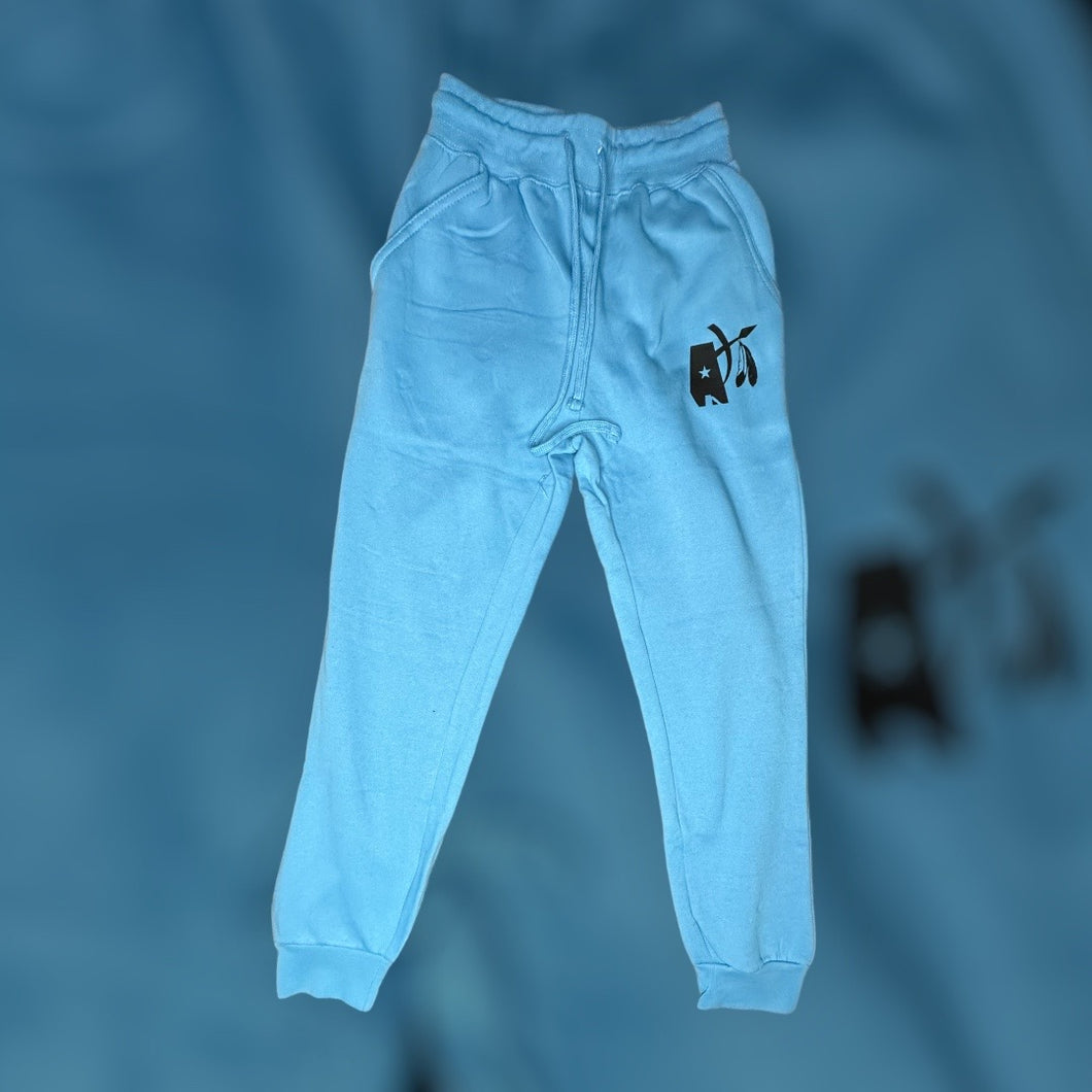 Baby blue joggers